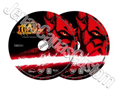Label DVD Star Wars - Maul - Lorde Das Sombras - 1ª Temporada