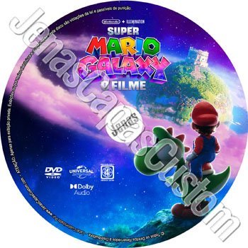 Label DVD Super Mario Galaxy - O Filme