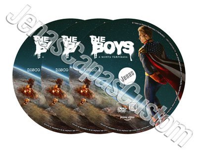 Label DVD The Boys - 5ª Temporada
