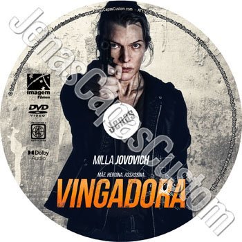 Label DVD Vingadora