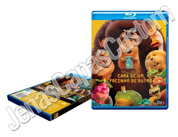 Capa Blu-ray Cara De Um, Focinho De Outro
