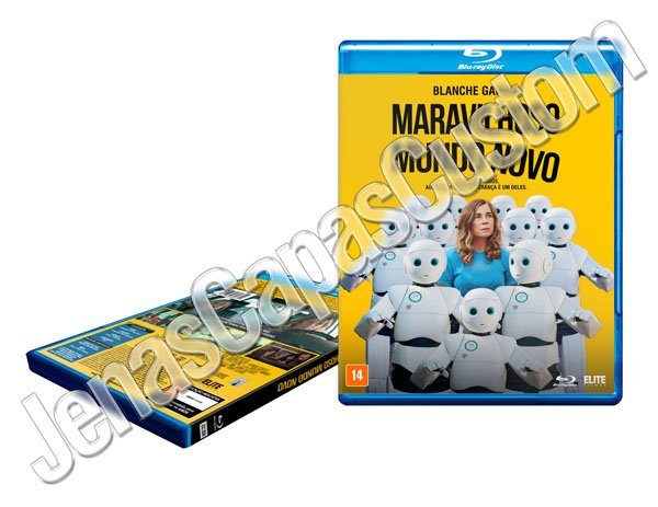 Capa Blu-ray Maravilhoso Mundo Novo