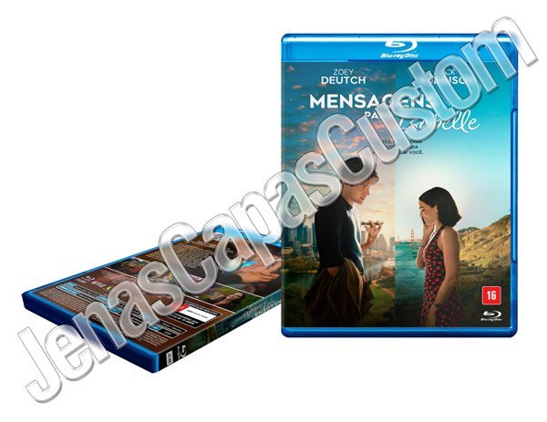 Capa Blu-ray Mensagens Para Isabelle