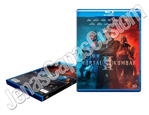 Capa Blu-ray Mortal Kombat II