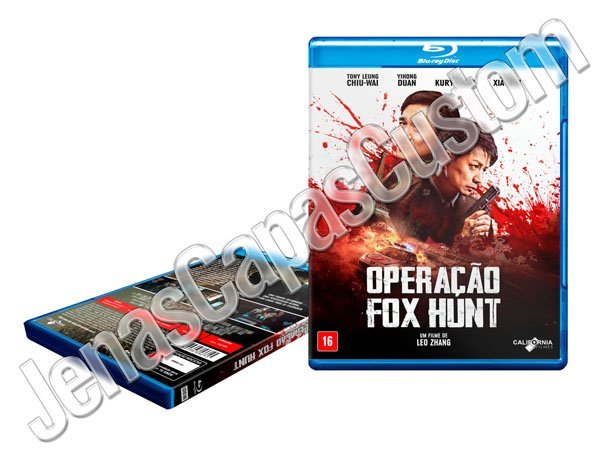 Capa Blu-ray Operação Fox Hunt