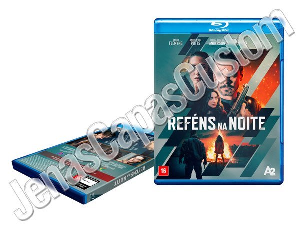 Capa Blu-ray Reféns Na Noite