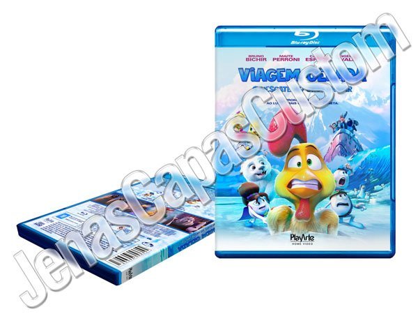Capa Blu-ray Viagem Gelada - O Resgate Do Urso Polar