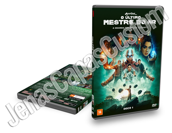 Capa DVD Avatar - O Último Mestre Do Ar - 2ª Temporada