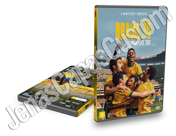 Capa DVD Brasil 70 - A Saga Do Tri - 1ª Temporada
