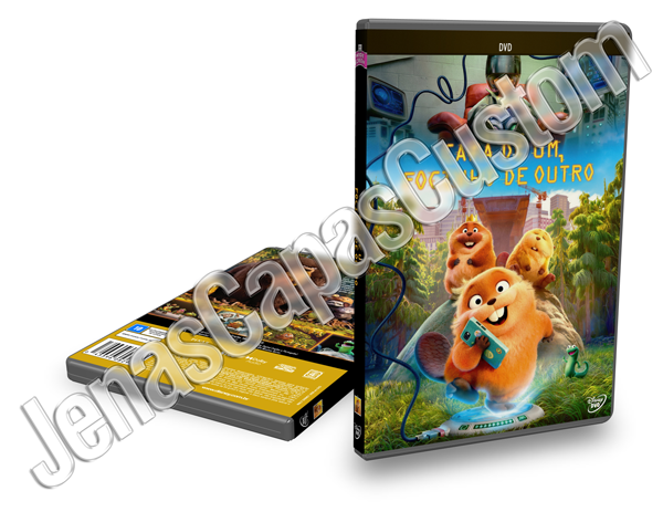 Capa DVD Cara De Um, Focinho De Outro