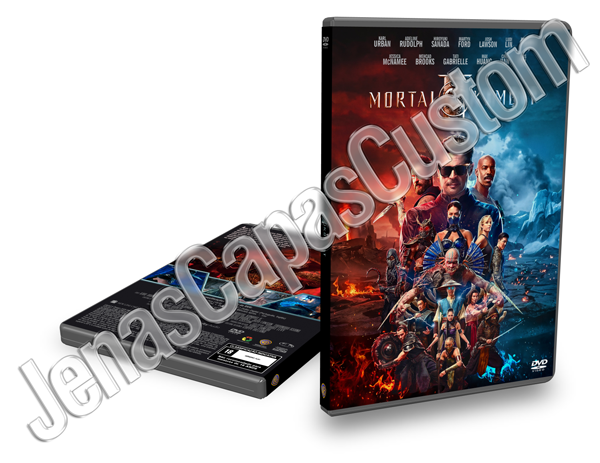 Capa DVD Mortal Kombat II