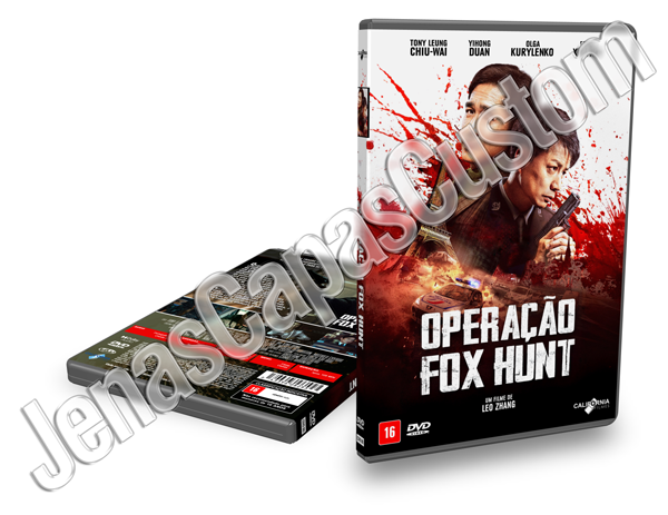 Capa DVD Operação Fox Hunt