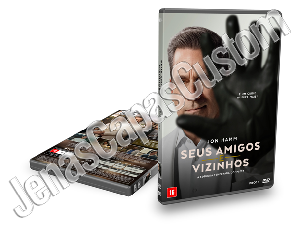 Capa DVD Seus Amigos E Vizinhos - 2ª Temporada
