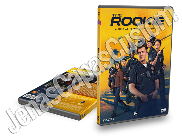 Capa DVD The Rookie - 8ª Temporada