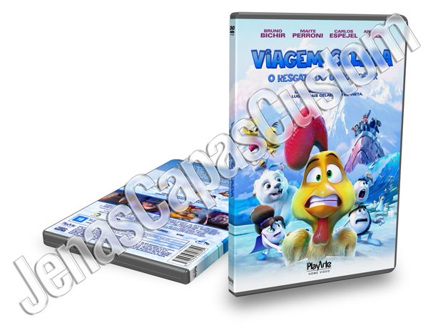 Capa DVD Viagem Gelada - O Resgate Do Urso Polar