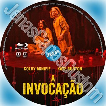 Label Blu-ray A Invocação