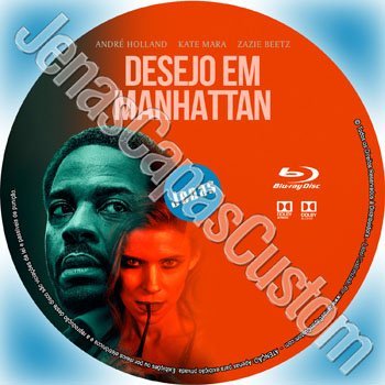 Label Blu-ray Desejo Em Manhattan