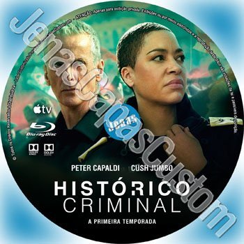 Label Blu-ray Histórico Criminal - 1ª Temporada