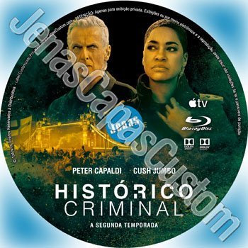 Label Blu-ray Histórico Criminal - 2ª Temporada