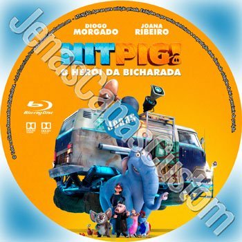 Label Blu-ray Hitpig - O Herói Da Bicharada