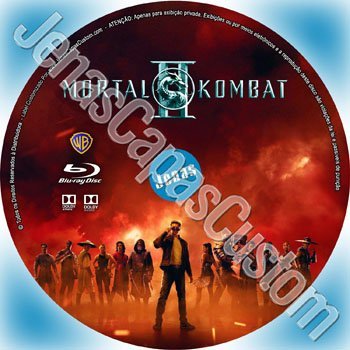 Label Blu-ray Mortal Kombat II