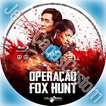 Label Blu-ray Operação Fox Hunt
