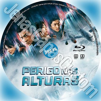 Label Blu-ray Perigo Nas Alturas
