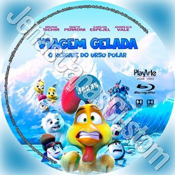 Label Blu-ray Viagem Gelada - O Resgate Do Urso Polar