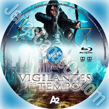 Label Blu-ray Vigilantes Do Tempo