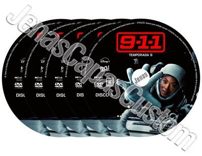 Label DVD 911 - 9ª Temporada