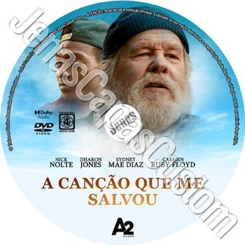 Label DVD A Canção Que Me Salvou