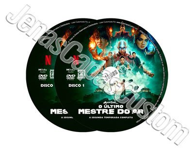 Label DVD Avatar - O Último Mestre Do Ar - 2ª Temporada