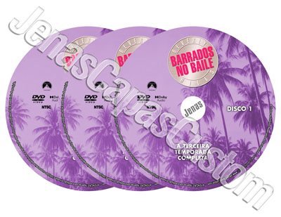 Label DVD Barrados No Baile - 3ª Temporada