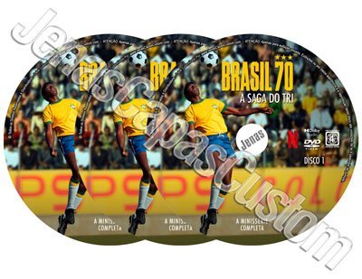 Label DVD Brasil 70 - A Saga Do Tri - 1ª Temporada