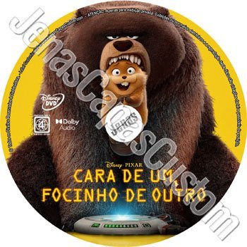 Label DVD Cara De Um, Focinho De Outro