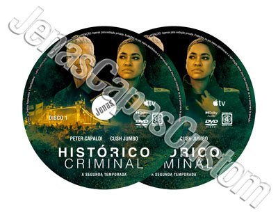 Label DVD Histórico Criminal - 2ª Temporada