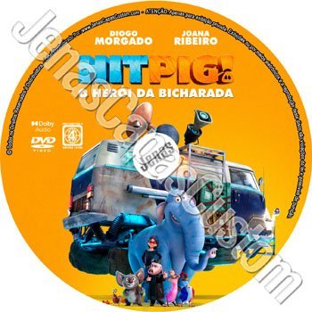 Label DVD Hitpig - O Herói Da Bicharada