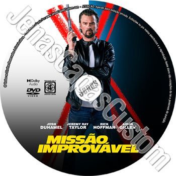 Label DVD Missão Improvável