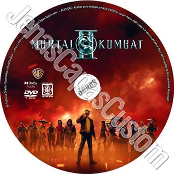 Label DVD Mortal Kombat II