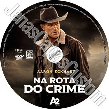 Label DVD Na Rota Do Crime