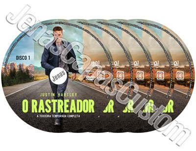 Label DVD O Rastreador - 3ª Temporada