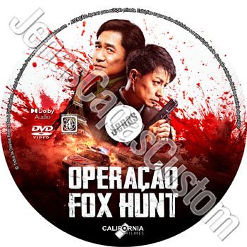 Label DVD Operação Fox Hunt
