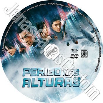 Label DVD Perigo Nas Alturas
