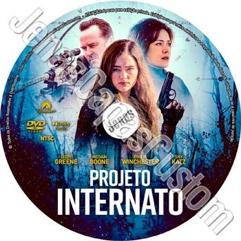 Label DVD Projeto Internato