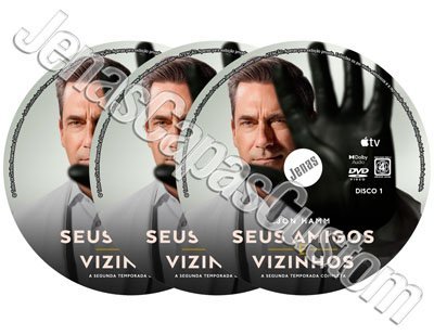 Label DVD Seus Amigos E Vizinhos - 2ª Temporada