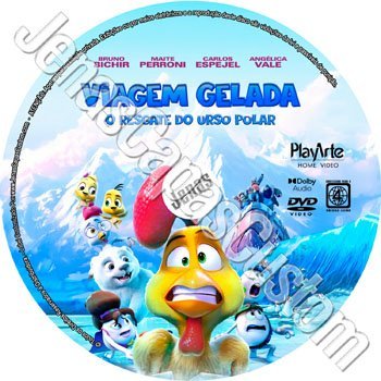 Label DVD Viagem Gelada - O Resgate Do Urso Polar