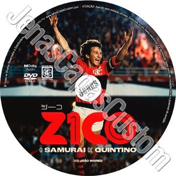 Label DVD Zico - O Samurai De Quintino