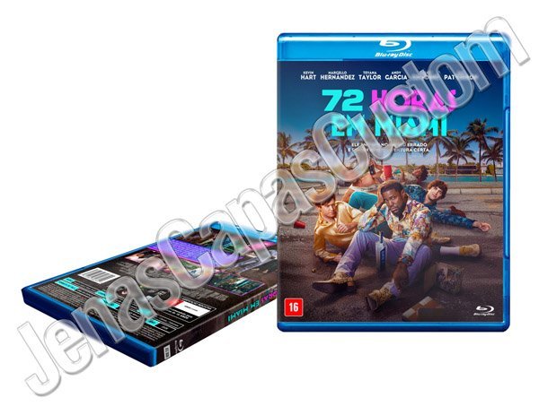 Capa Blu-ray 72 Horas Em Miami