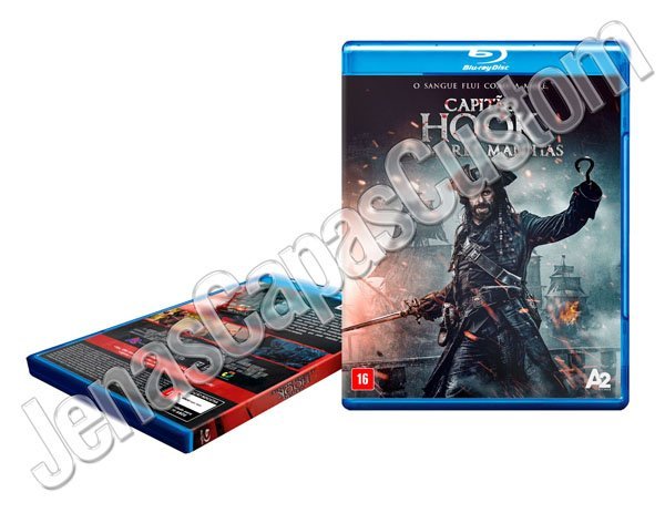 Capa Blu-ray Capitão Hook - As Marés Malditas