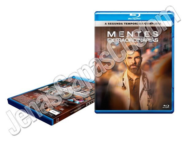 Capa Blu-ray Mentes Extraordinárias - 2ª Temporada